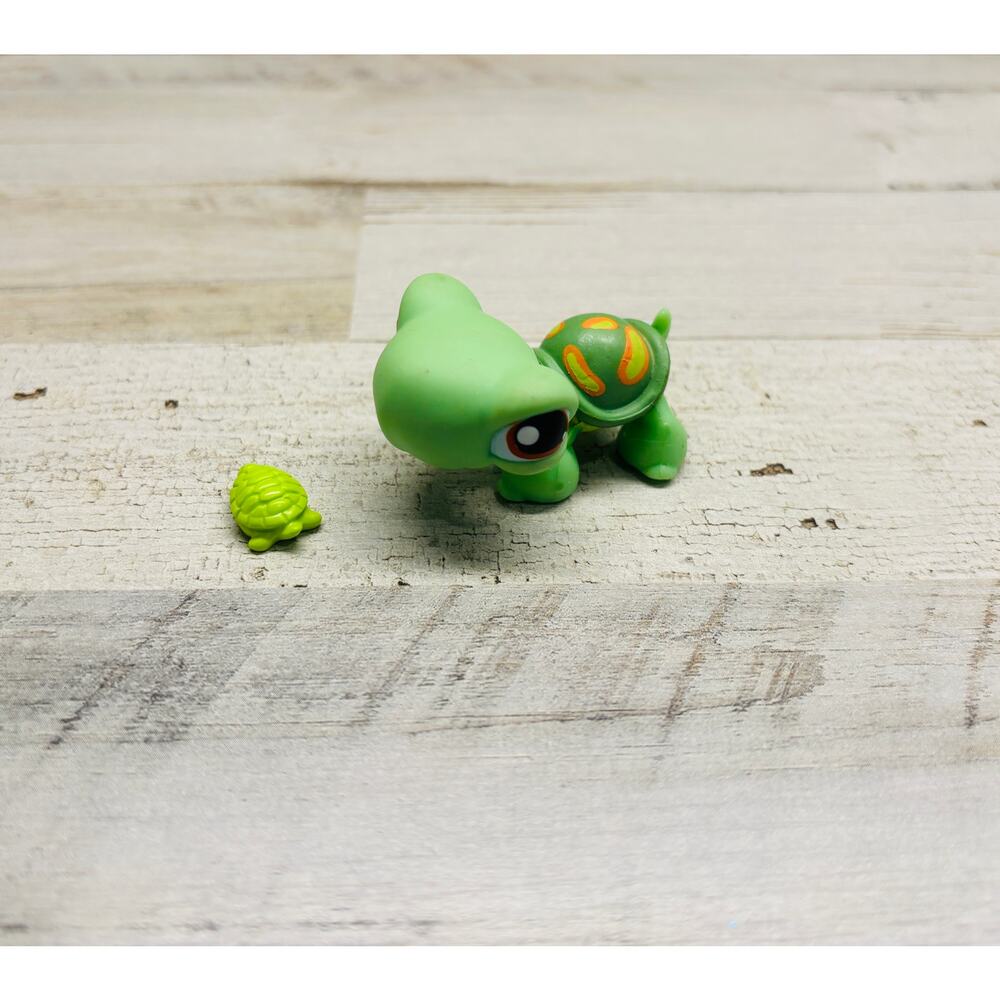 RaRE Littlest Pet Shop LPS Vintage Turtle Tortoise EUC